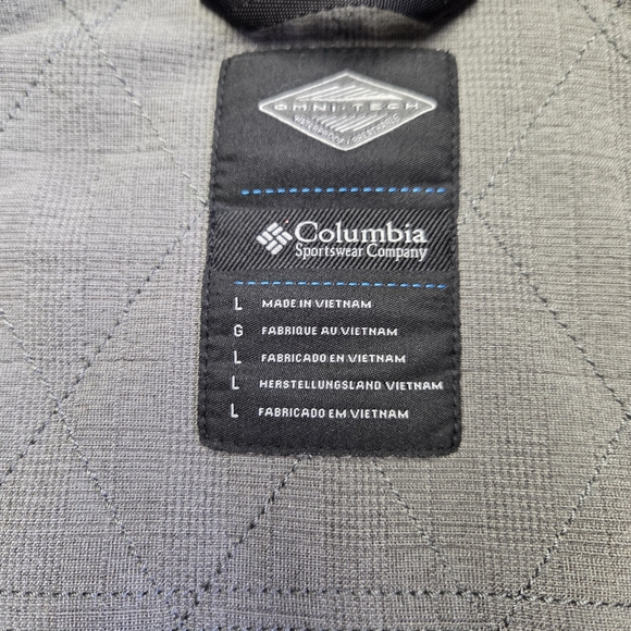 Columbia Women's Large Long Waterproof Jacket Omi Tech - Picture 4 of 5